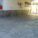 terrasse beton imprime