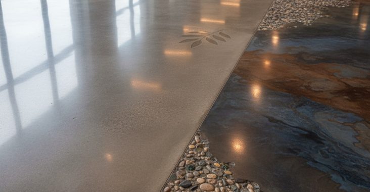 Quelles finitions sont possibles avec le béton lissé?