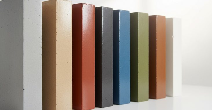 Quelles sont les couleurs disponibles pour le béton lissé?