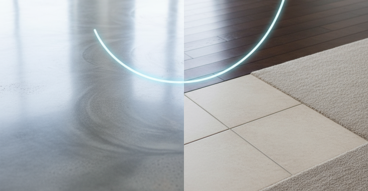 Le béton lissé est-il plus cher que d'autres revêtements?