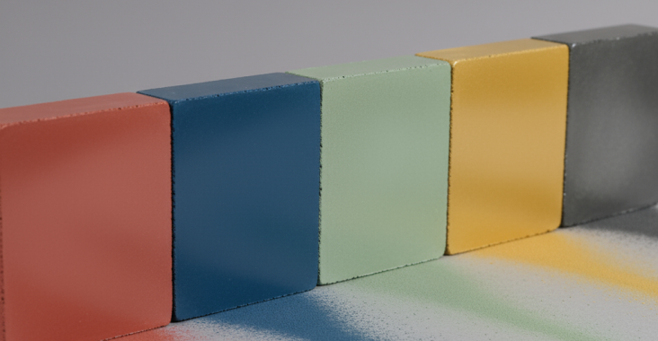 Peut-on teinter le béton lissé en différentes couleurs?