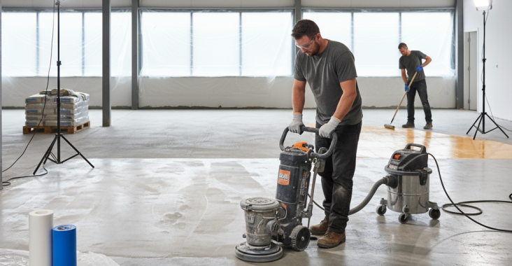 Comment bien préparer un sol avant la pose de béton lissé?