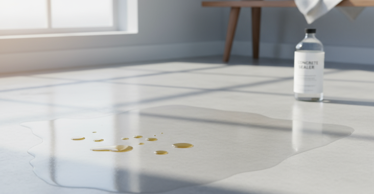 Comment éviter que le béton lissé ne jaunisse avec le temps?