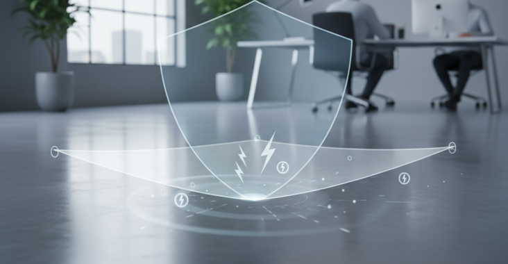 Le béton lissé est-il antistatique?