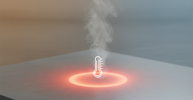 Le béton lissé est-il conducteur de chaleur?