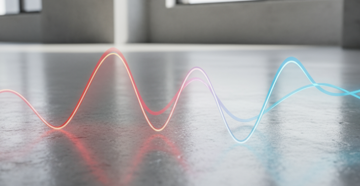 Le béton lissé est-il sensible aux changements de température?