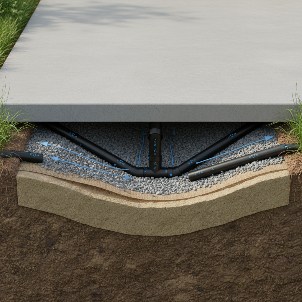 Peuton installer un système de drainage sous du béton lissé extérieur — free download