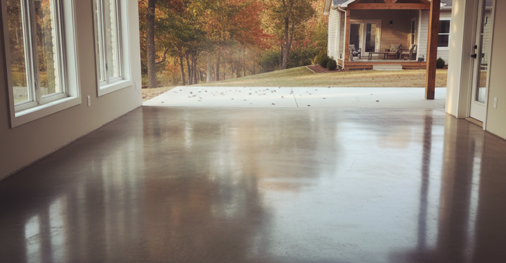 Quelle est la meilleure période de l'année pour poser du béton lissé?