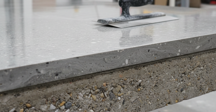 Peut-on appliquer du béton lissé en couche épaisse?